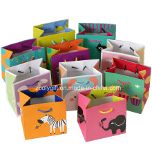 Mini Printing Cardboard Paper Promotional Gift Bags with Handle / Cardboard Paper Carrier Bags